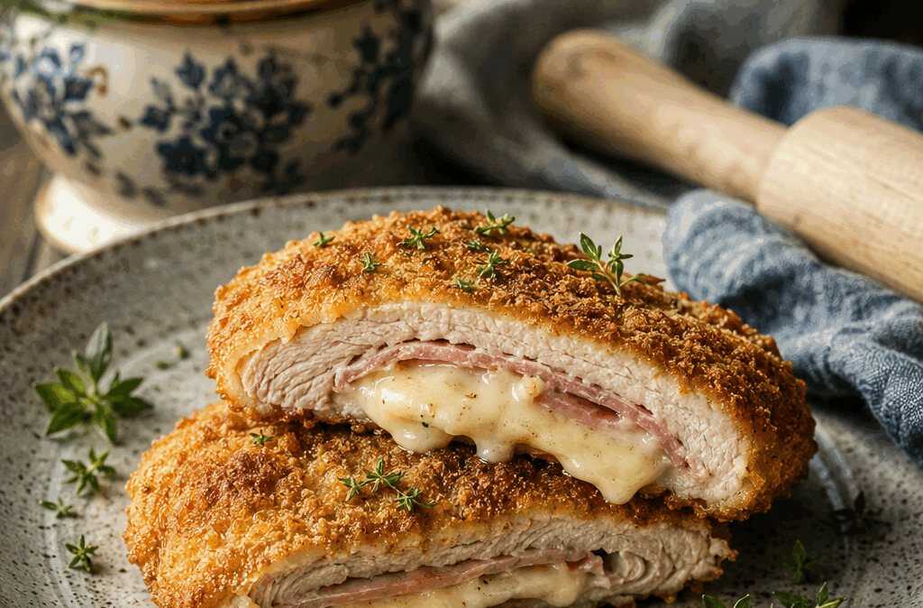 Cordon bleu aus dem Airfryer: schmeckt nach Sonntag bei Oma
