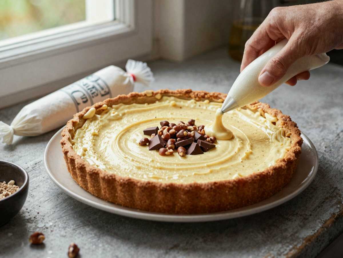 Cremige Eierlikörtorte: Das unwiderstehliche Rezept, das du probieren musst! – während der Zubereitung