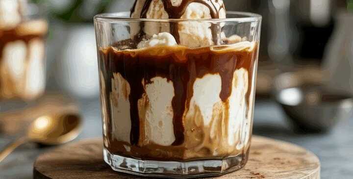 Cremiger Eiskaffee mit nur 3 Zutaten schnell und lecker