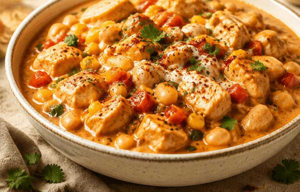 Cremiger Hähnchen-Chili: Dein neues gemütliches Wohlfühlgericht!