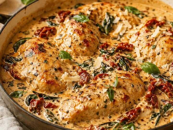 Cremiges Toskana-Hähnchen: Das Geheimnis für schnelle Wohlfühlmomente unter der Woche