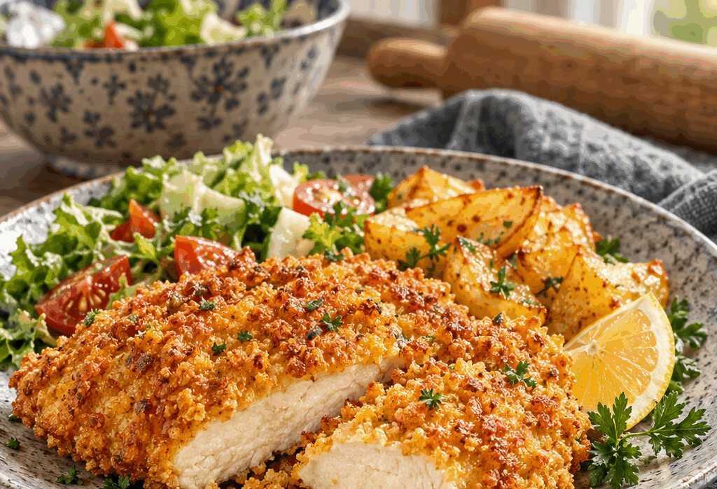 Crispy Chicken wie vom Imbiss aus dem Airfryer – spart Zeit, Fett und Abwasch