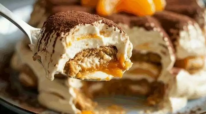 Das bereite ich 2x die Woche, Mandarinen Tiramisu in 5 Minuten zubereitet