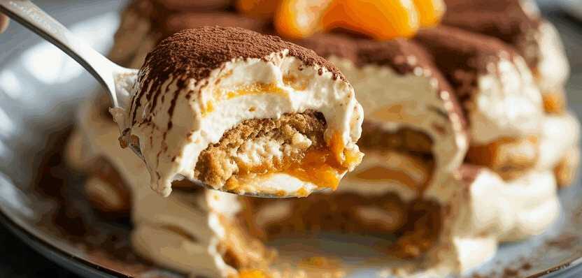 Das bereite ich 2x die Woche, Mandarinen Tiramisu in 5 Minuten zubereitet