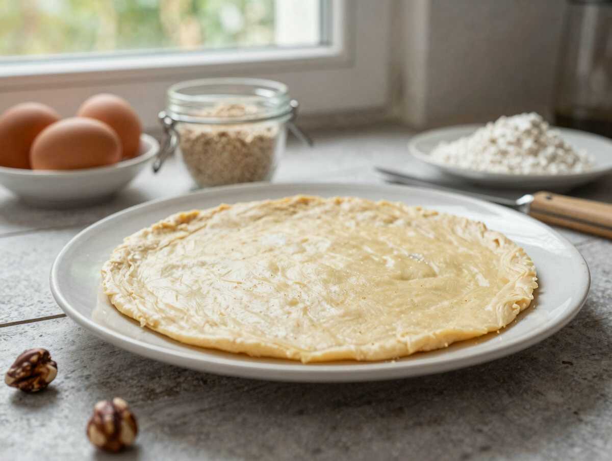Das beste Rezept für den saftigsten Nusskuchen, das Sie je probiert haben! – während der Zubereitung