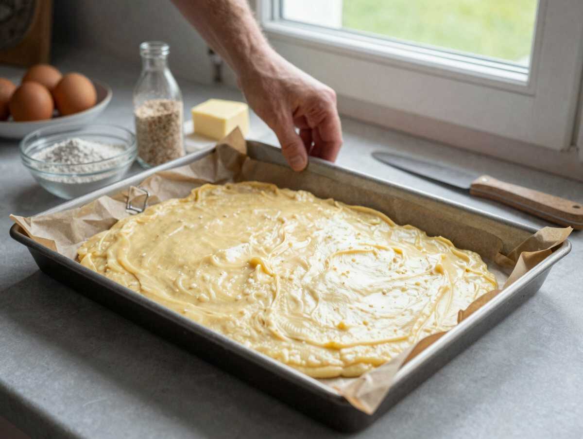 Das beste Rezept für saftigen Kirschkuchen, das du lieben wirst! – während der Zubereitung