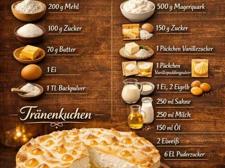 Das beste Tränenkuchen-Rezept der Welt: Ein Genuss, den du nicht verpassen darfst!