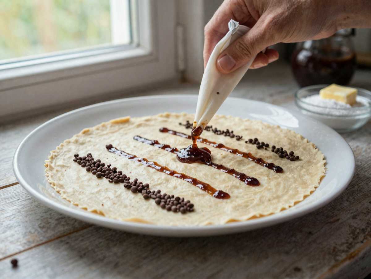 Das Geheimnis der perfekten Linzer Schnitten entdecken! – während der Zubereitung