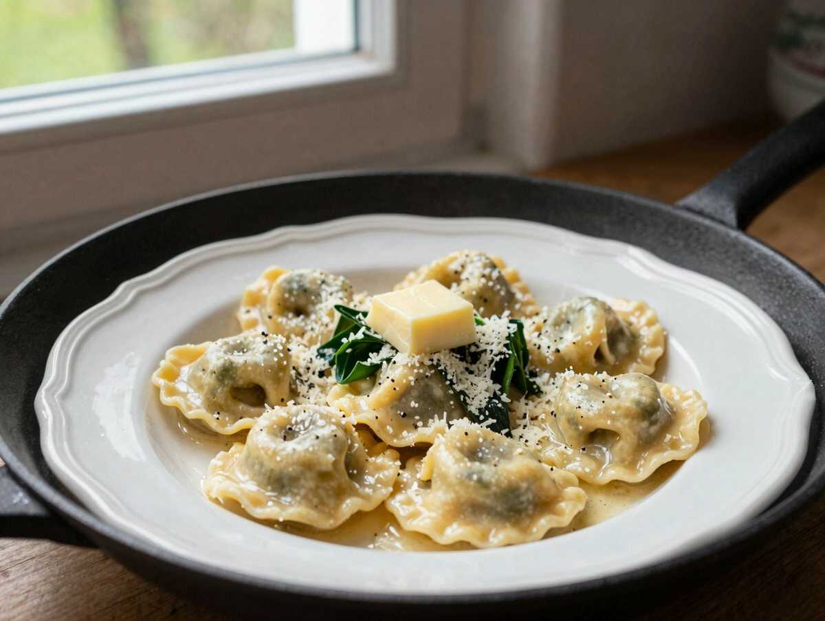 Das lieben einfach alle ich konnte es standig kochen, Cremige Tortellini – während der Zubereitung