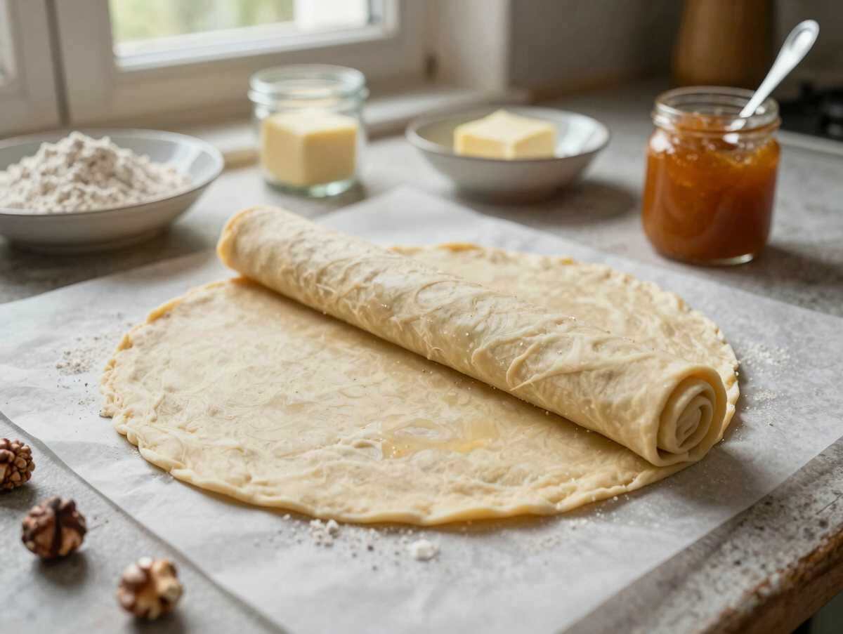 Das ultimative Rezept für unwiderstehliche Nussecken – während der Zubereitung