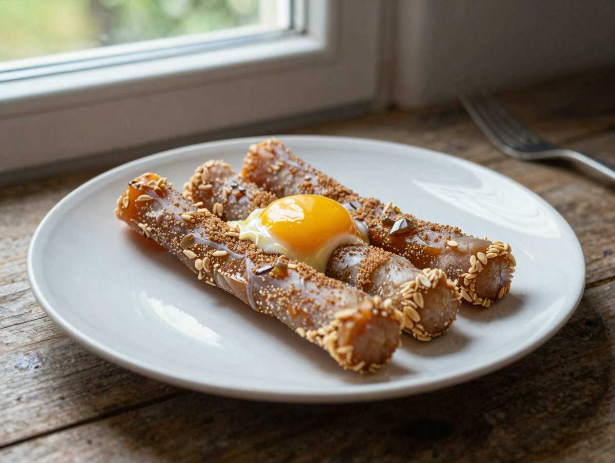 Das unwiderstehliche Nougatstangen-Rezept, das Sie ausprobieren müssen! – während der Zubereitung