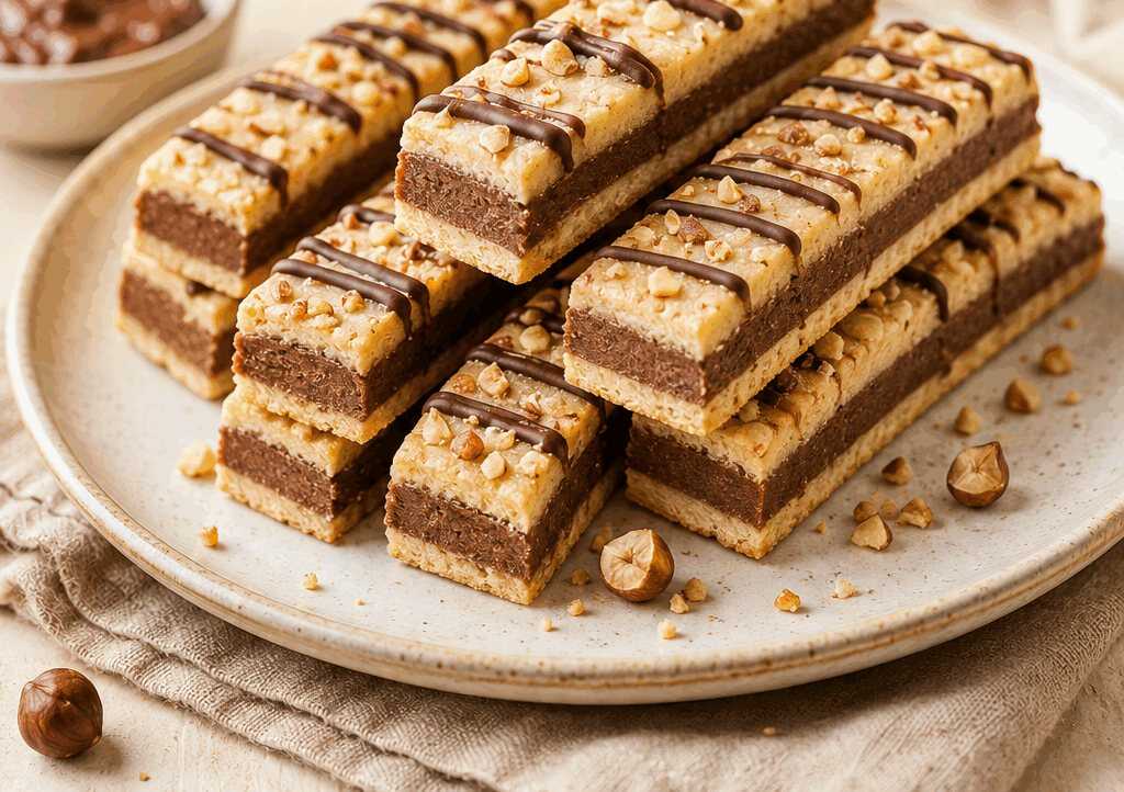 Nougatstangen-Rezept