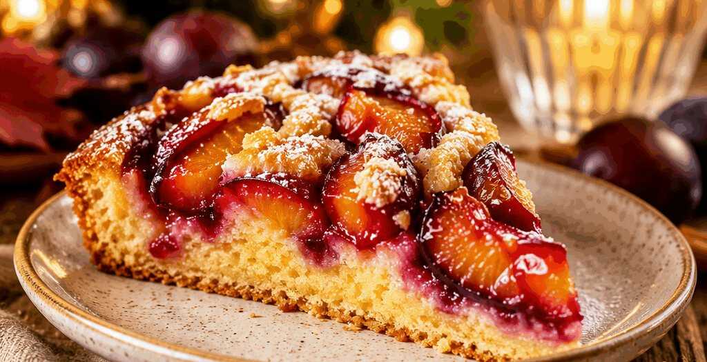 Der beste Pflaumenkuchen: Blitzschnell zubereitet und unwiderstehlich lecker! – so sieht es fertig aus