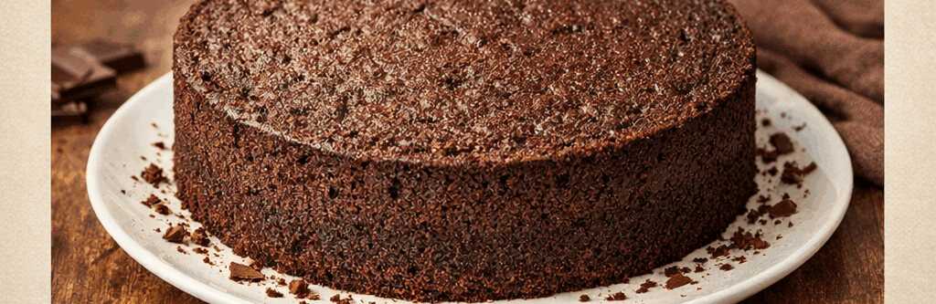 Einfachste und köstlichste Schokoladenkuchenboden