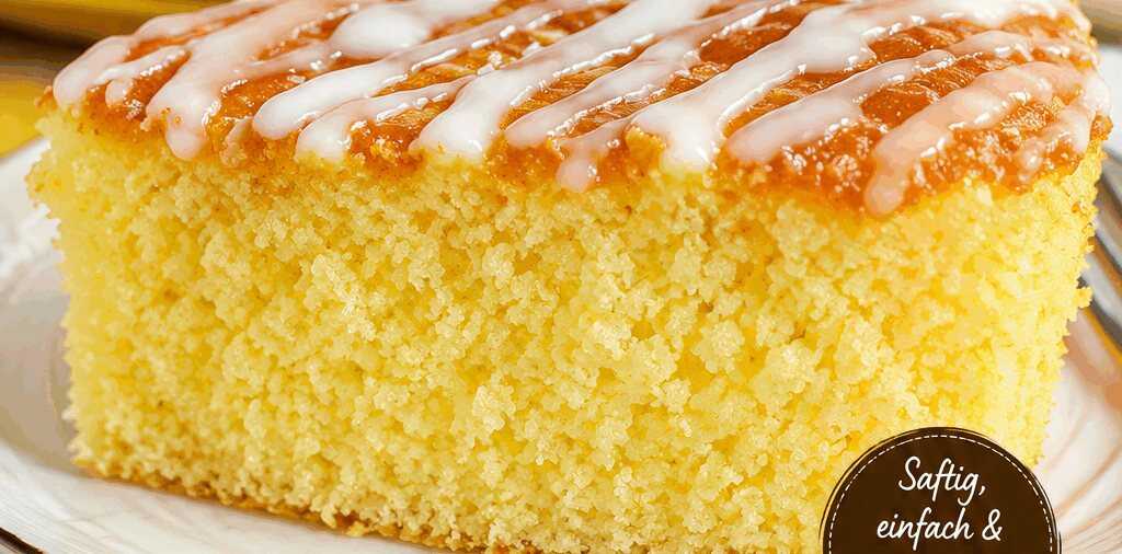 Der schnellste Kuchen der Welt – mit nur 6 Zutaten