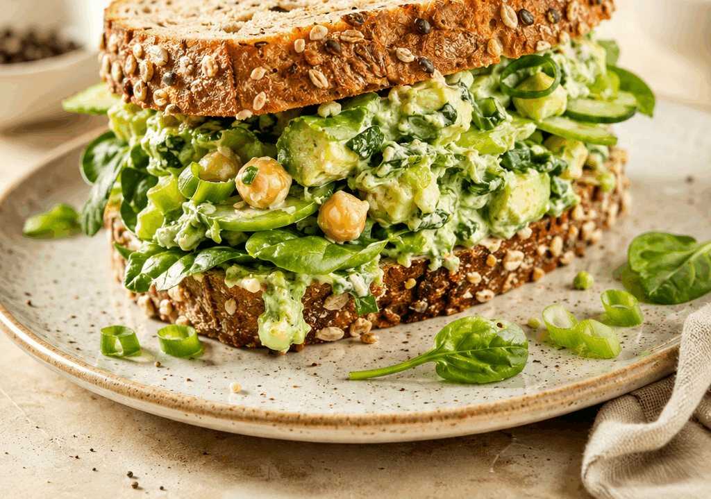 Der ultimative Green Goddess Salat-Sandwich: Ein Frischeerlebnis für Genießer!