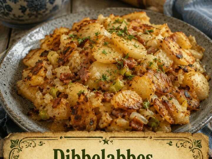 Dibbelabbes – saarländischer Kartoffelauflauf aus der Pfanne, das Wohlfühlessen wie früher bei Oma