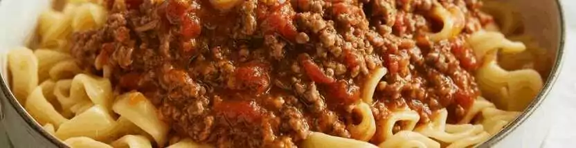 Die echte Sauce Bolognese – Originalrezept – so sieht es fertig aus