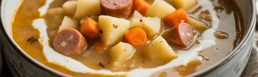 Kartoffelsuppe die ich je gemacht habe in 1 Stunde