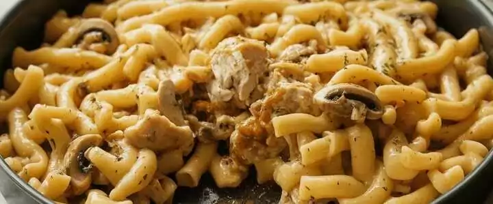 Die leckerste Pfanne ever, Hähnchen Pilzpfanne in 15 Minuten