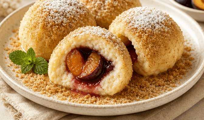 Die leckersten Quark-Obstknödel, die du probieren musst!