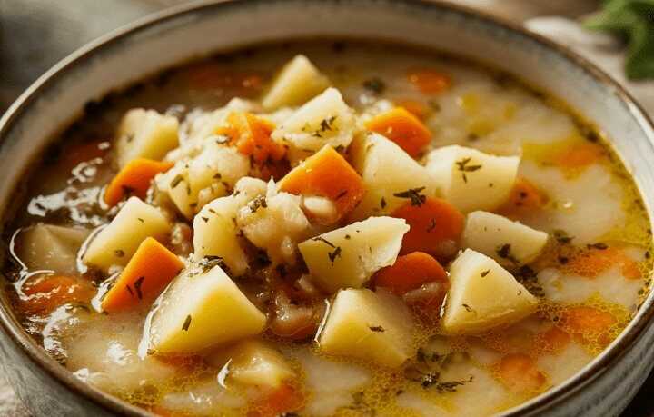 Diese Gemüsesuppe mit Kartoffel ist wie Medizin, im Winter super geliebt!