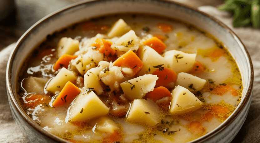 Diese Gemüsesuppe mit Kartoffel ist wie Medizin, im Winter super geliebt!