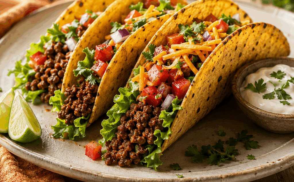 Diese genialen Hackfleisch-Tacos wird Ihre Familie lieben!