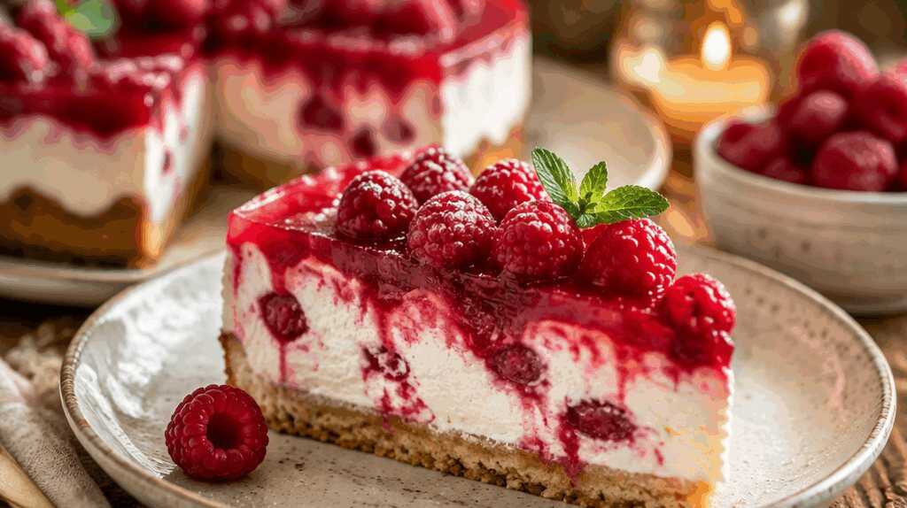 Diese himmlische Himbeer-Frischkäsetorte erfrischt deinen Sommer! – so sieht es fertig aus
