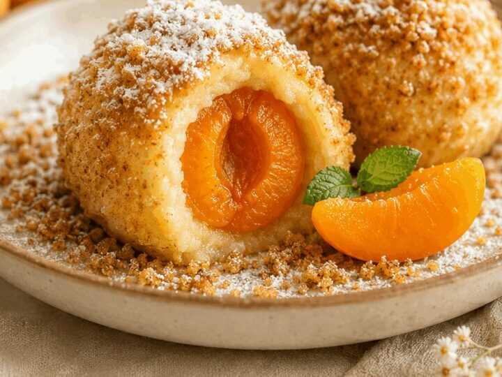 Diese himmlischen Marillenknödel aus Kartoffelteig musst du probieren!