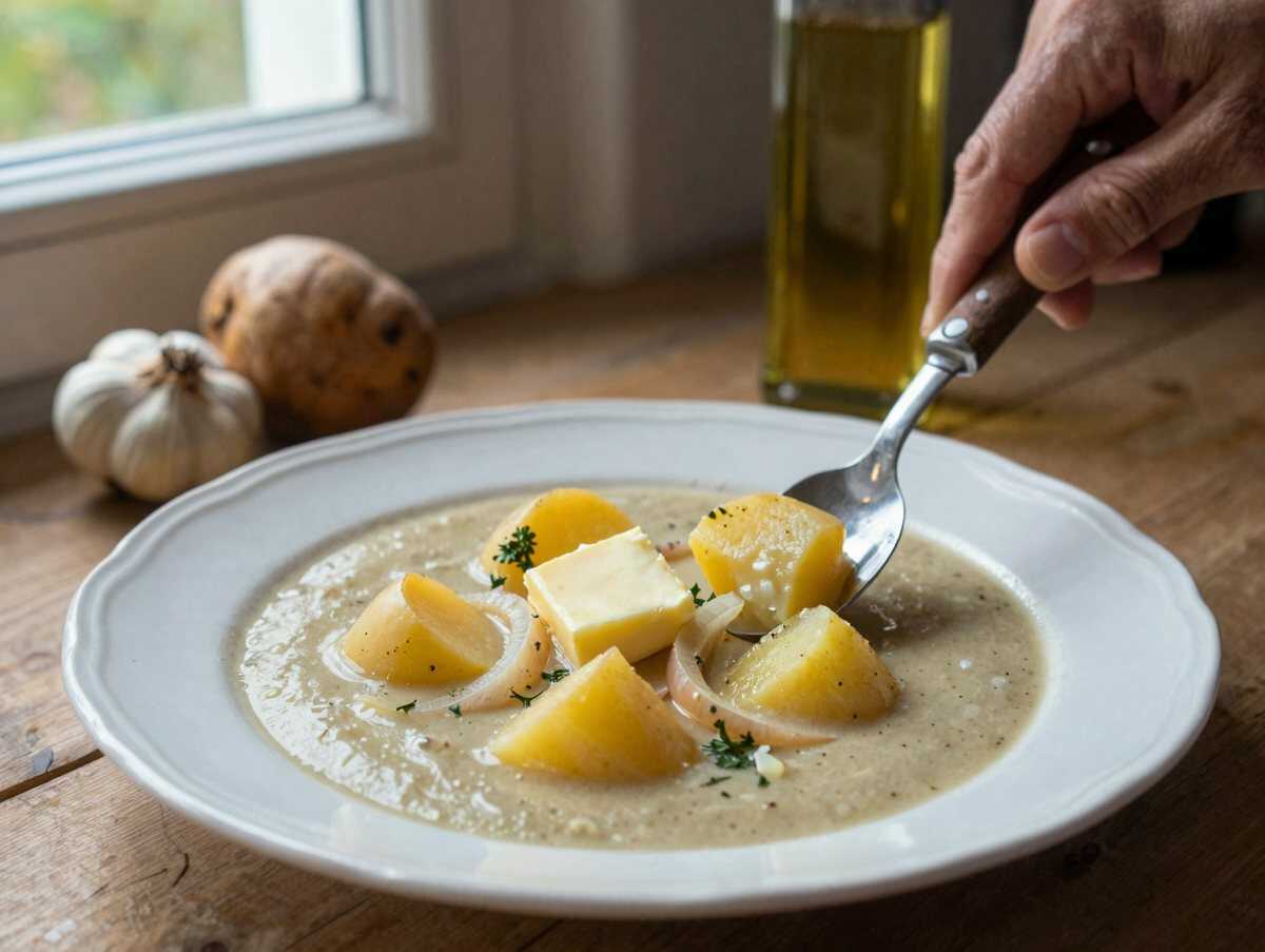 Diese Kartoffelsuppe ist wie Medizin für meinen Magen – während der Zubereitung