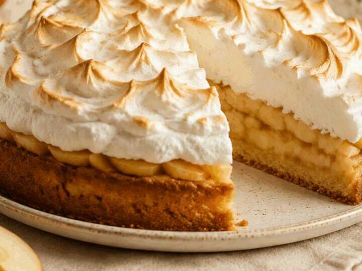 Dieser Apfelkuchen mit Baiser wird Sie verzaubern – Entdecken Sie das Rezept!