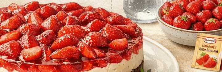 Dieser Erdbeerkuchen mit Quark- und Mascarponecreme wird Ihr neues Lieblingsdessert!