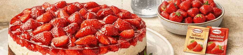 Dieser Erdbeerkuchen mit Quark- und Mascarponecreme wird Ihr neues Lieblingsdessert!