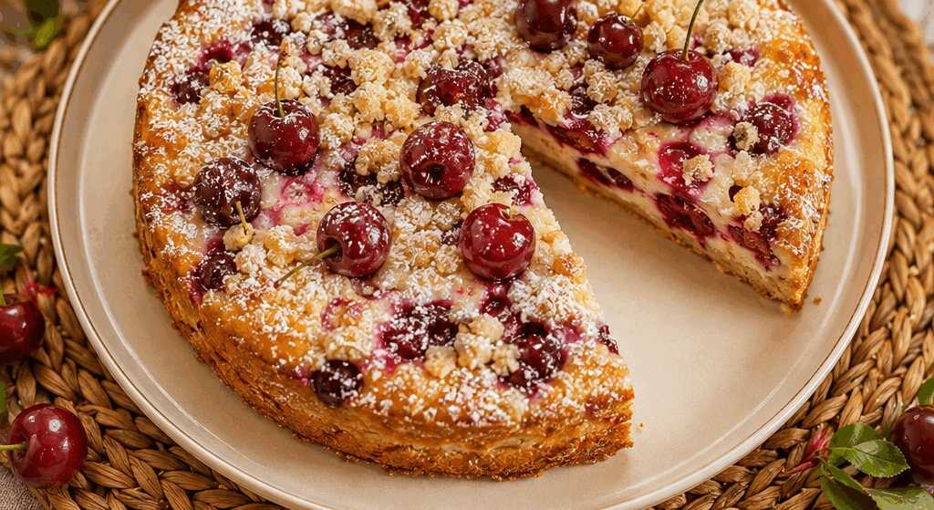 Dieser Kirsch-Joghurt-Kuchen ist in nur 5 Minuten bereit – Probier’s jetzt aus!