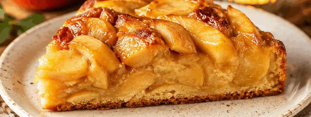 Dieser köstliche 4-Zutaten-Apfelkuchen lässt dein Zuhause unwiderstehlich duften! – so sieht es fertig aus