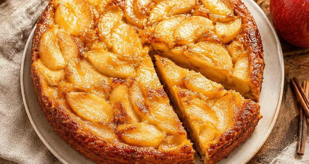 Dieser köstliche 4-Zutaten-Apfelkuchen lässt dein Zuhause unwiderstehlich duften!
