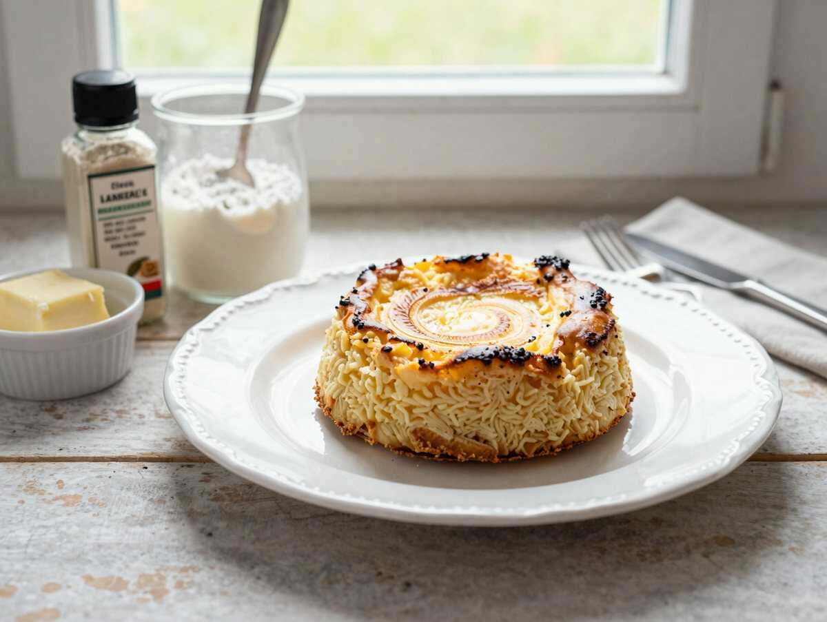 Dieses Apfelkuchen-Rezept mit Vanillepudding wird dein neuer Favorit! – während der Zubereitung