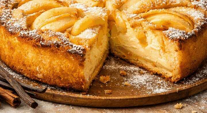 Dieses Apfelkuchen-Rezept mit Vanillepudding wird dein neuer Favorit!