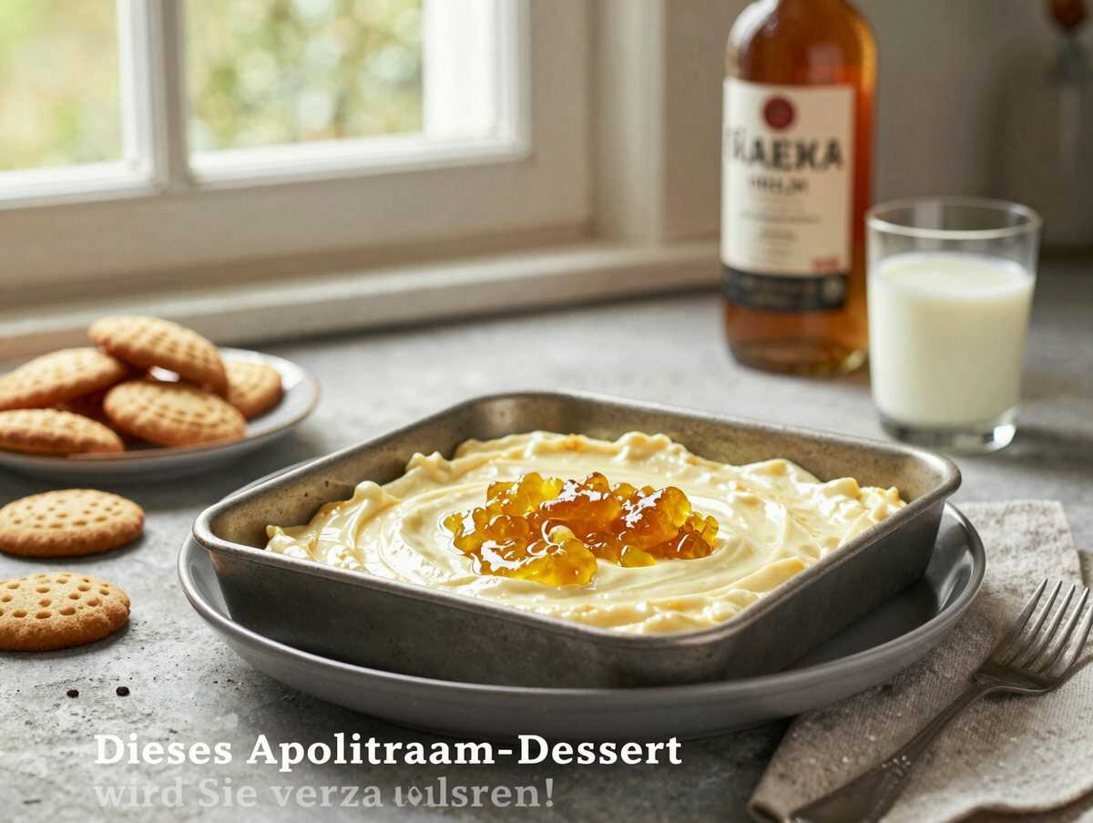 Dieses Apfeltraum-Dessert wird Sie verzaubern! – während der Zubereitung