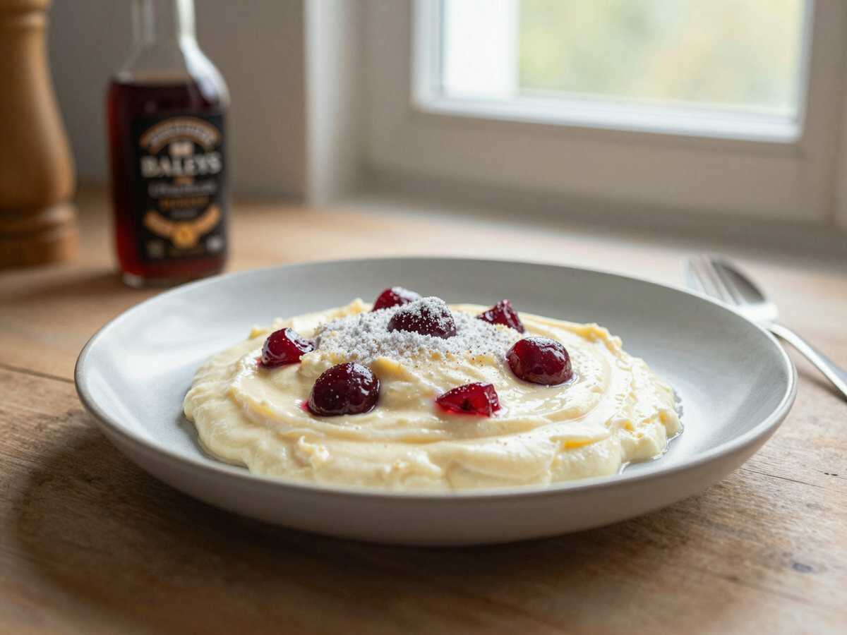 Dieses Bailey’s Creme Rezept ist schneller verputzt, als du gucken kannst! – während der Zubereitung