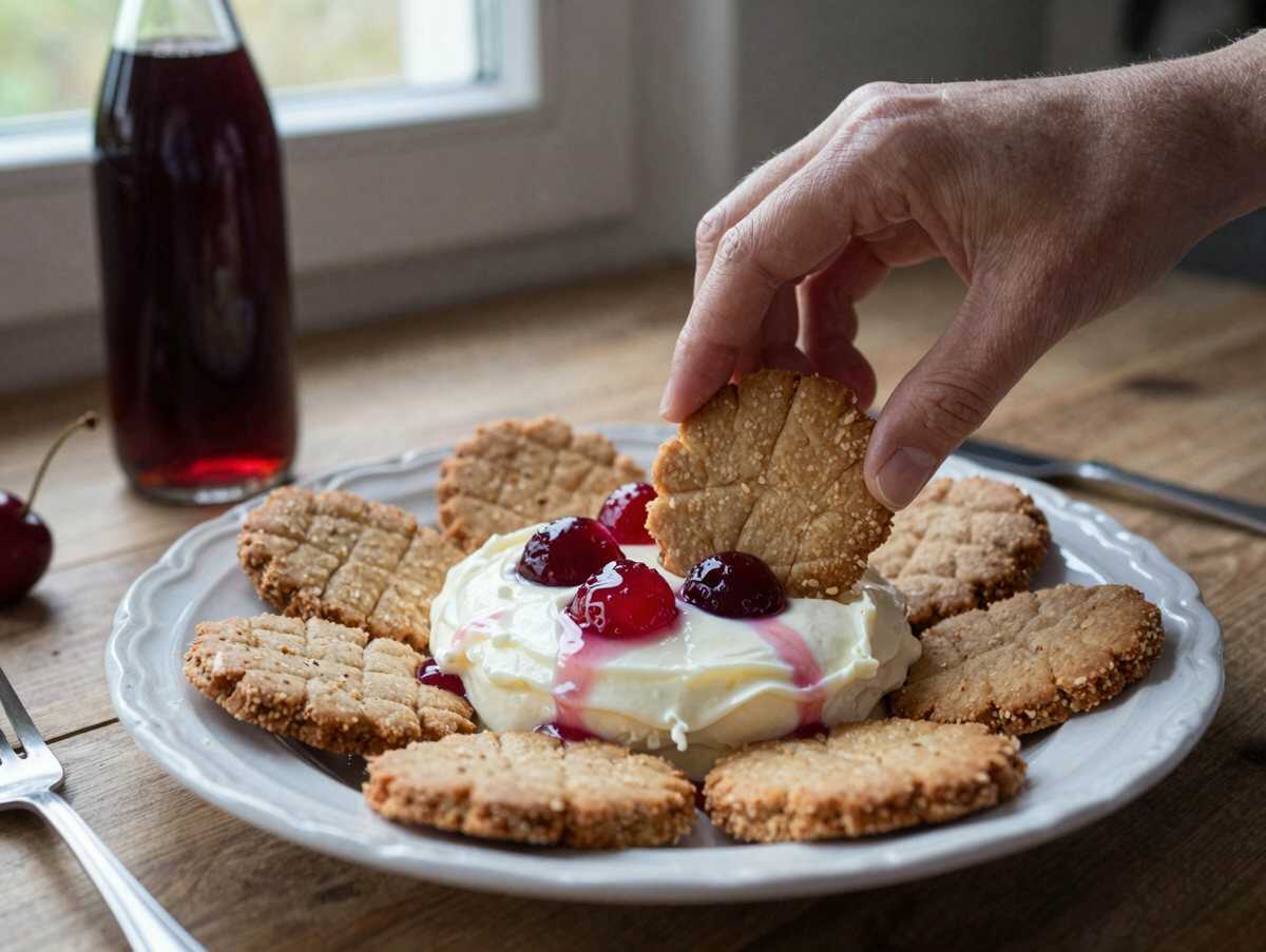 Dieses einfache und köstliche Weihnachtsdessert darfst du nicht verpassen! – während der Zubereitung