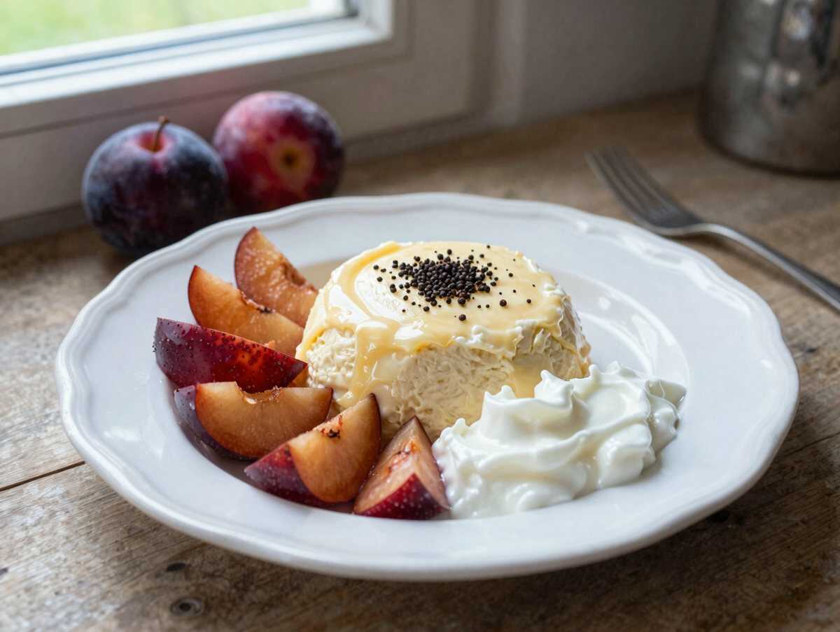 Dieses Käse-Sahne-Dessert wird alle vom Hocker reißen! – während der Zubereitung