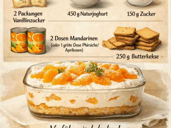 Dieses Käse-Sahne-Dessert wird alle vom Hocker reißen!