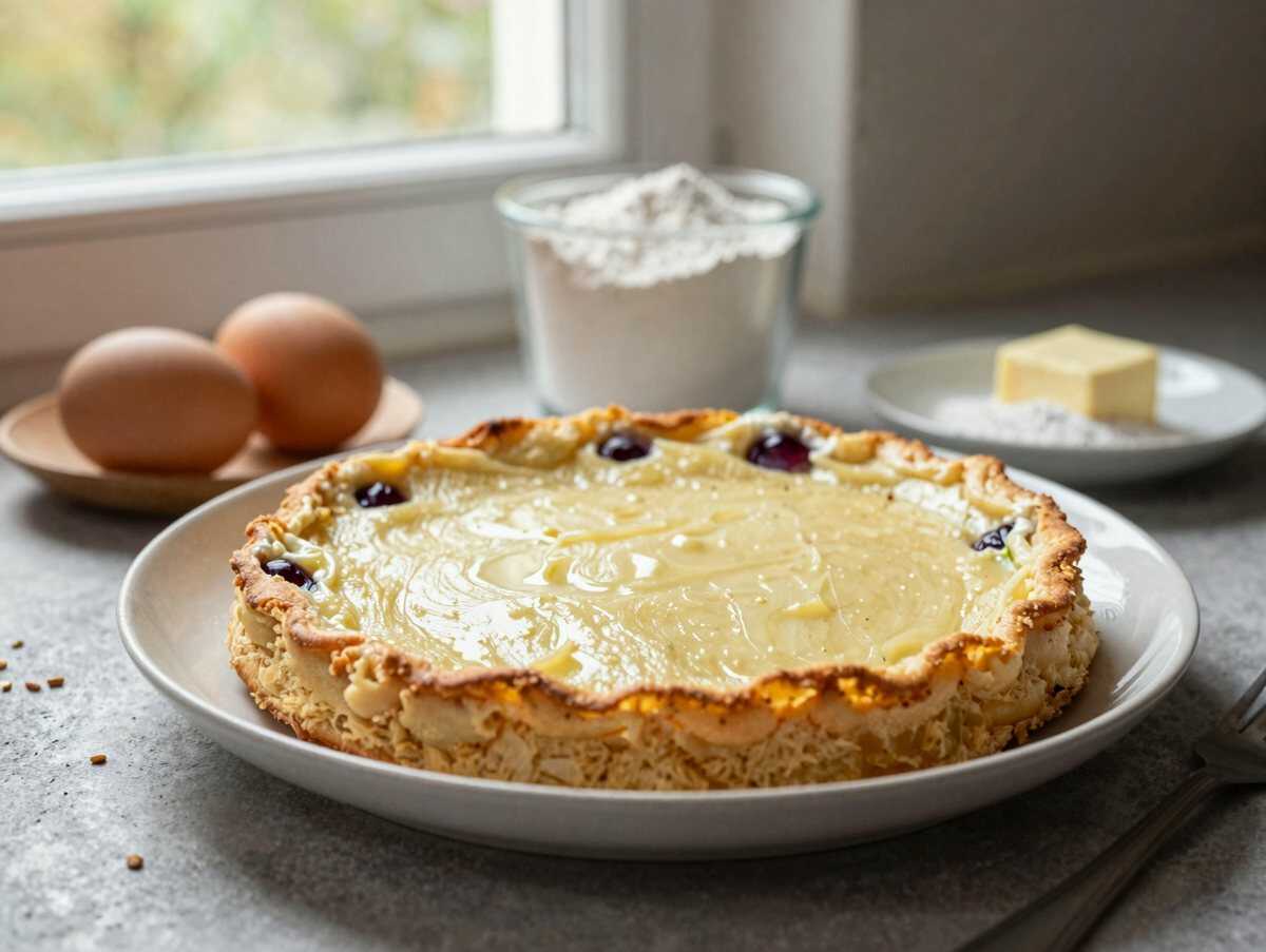 Dieses Pflaumenkuchen-Rezept wirst du lieben: Superschnell fertig! – während der Zubereitung