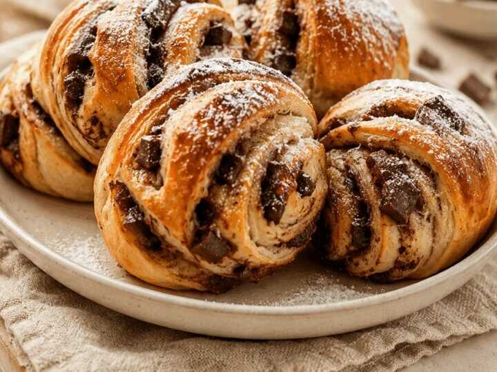 Dieses Rezept für Schokobrötchen musst du ausprobieren!