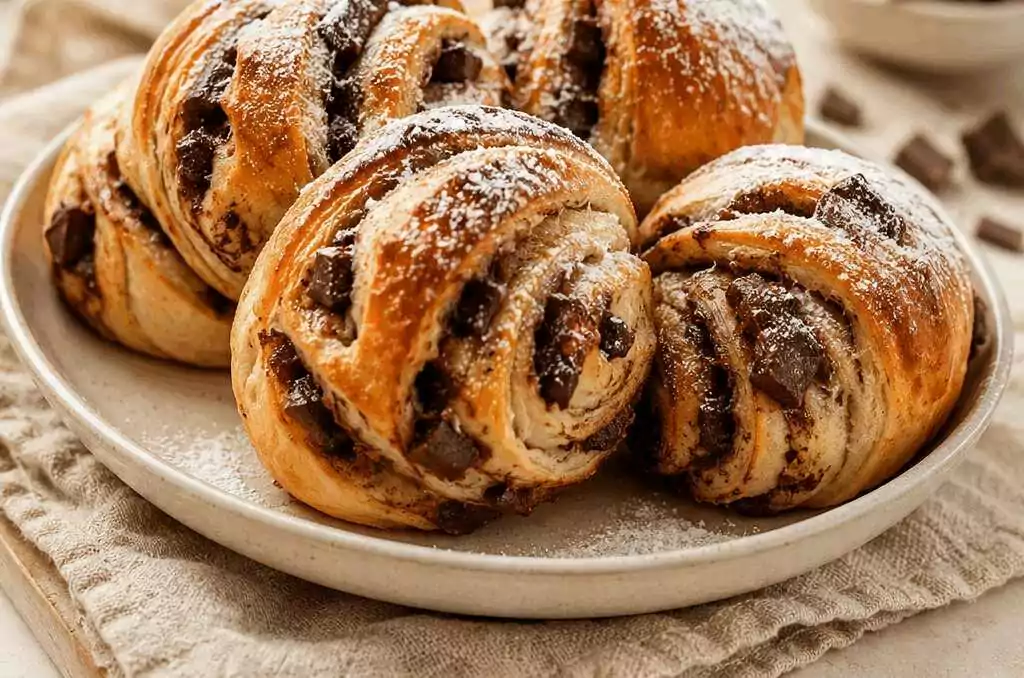 Dieses Rezept für Schokobrötchen musst du ausprobieren!