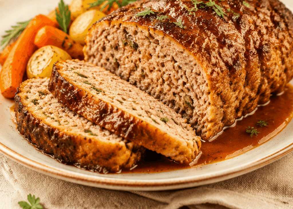 Dieses saftige, köstliche Rezept für den besten Puten-Hackbraten wird Sie begeistern!