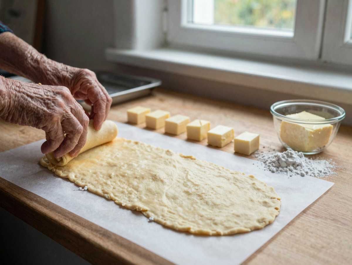 Dieses Spritzgebäck-Rezept meiner Oma wird alle begeistern! – während der Zubereitung