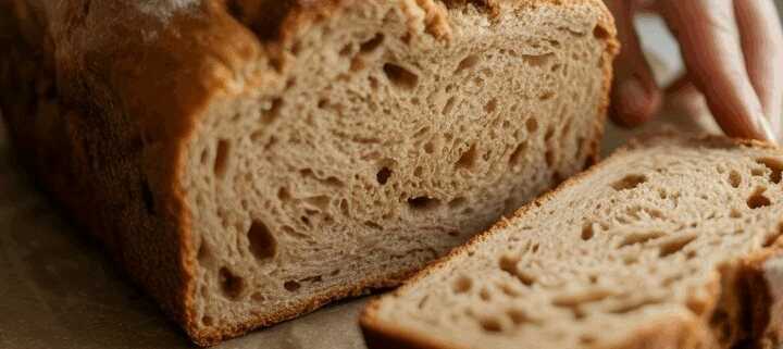 Dinkelbrot mit 100 g Joghurt den ich jede Woche backe!